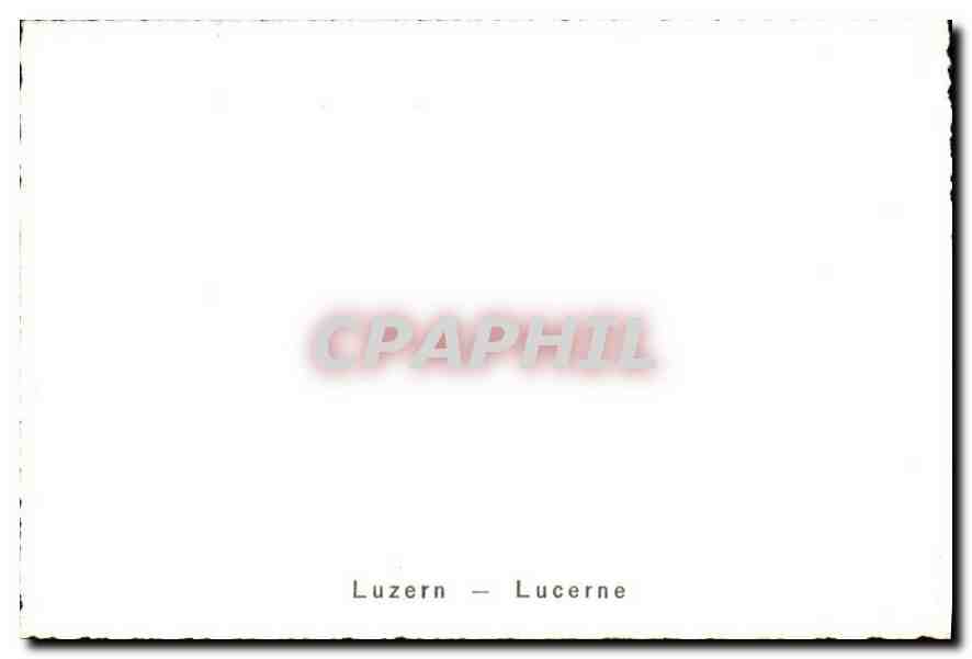 CPM Lucerne  — Rückseite