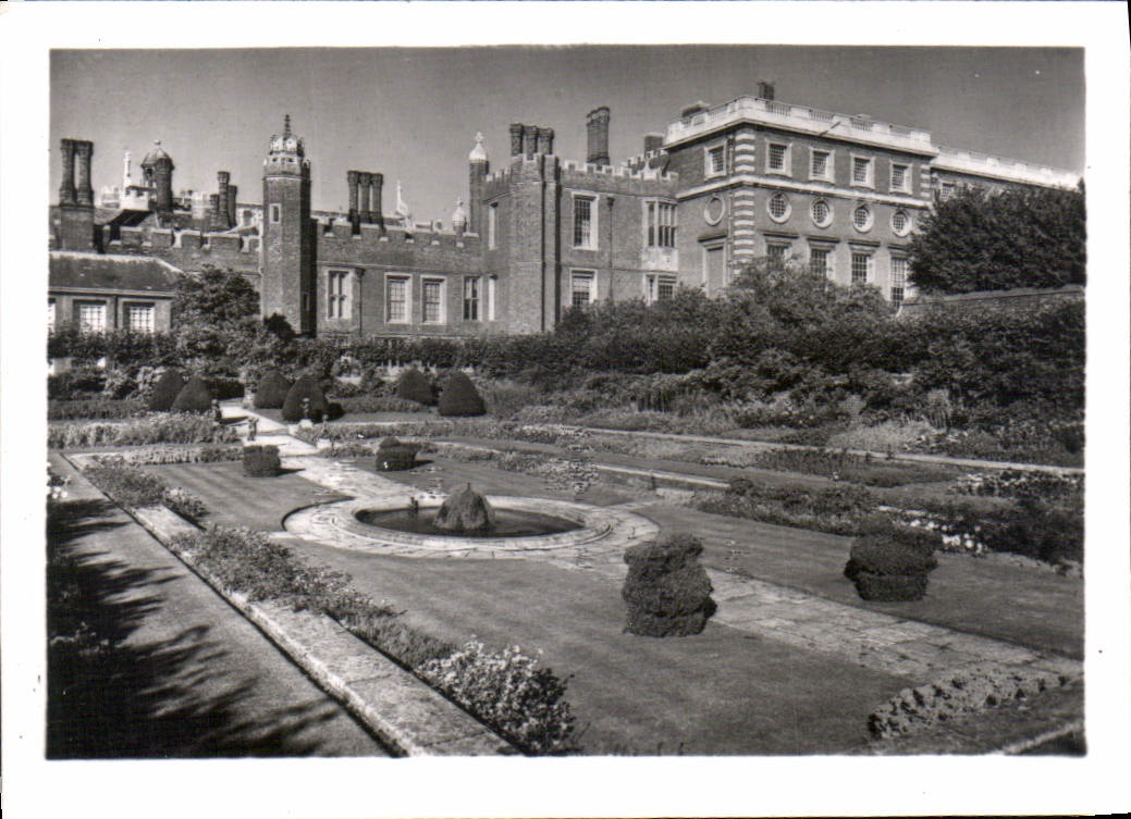CPM Hampton Court Palace The Palace from the Sunk Garden 