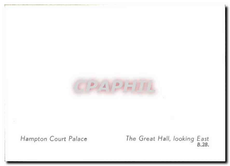 CPM Hampton Court Palace The Great Hall looking East  — Back