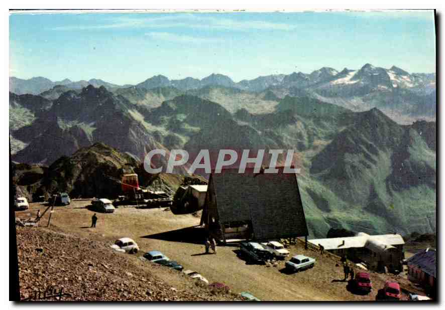 Les Laquets — Départ du Téléphérique du Pic du Midi — Éditeur CPAPHIL, n° 631
