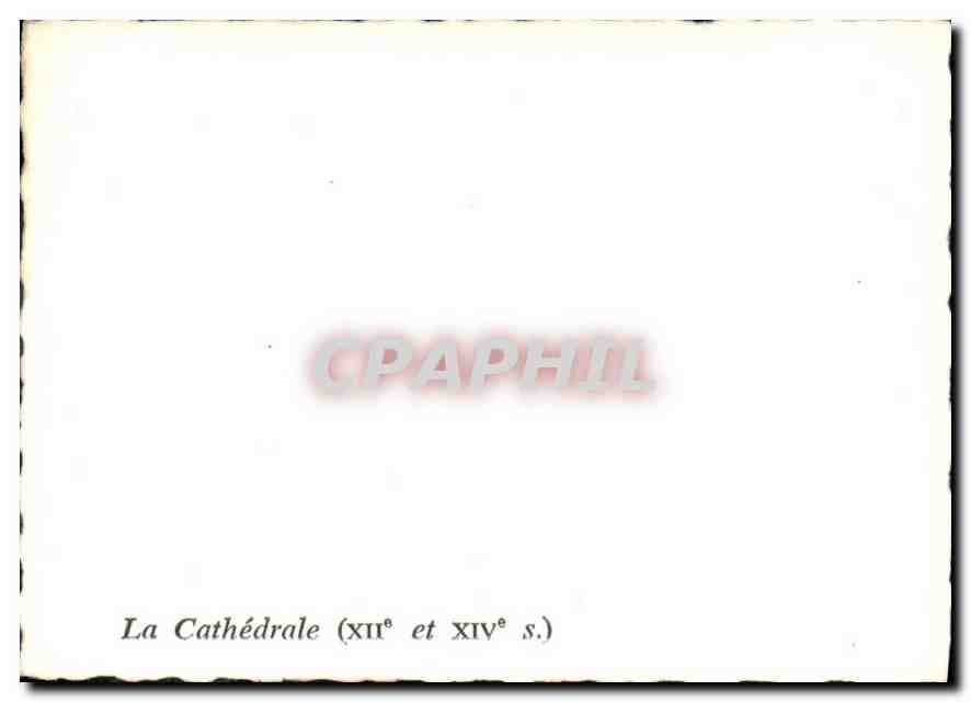 CPM Grasse  La Cathedrale XII et XIV s  — Rückseite
