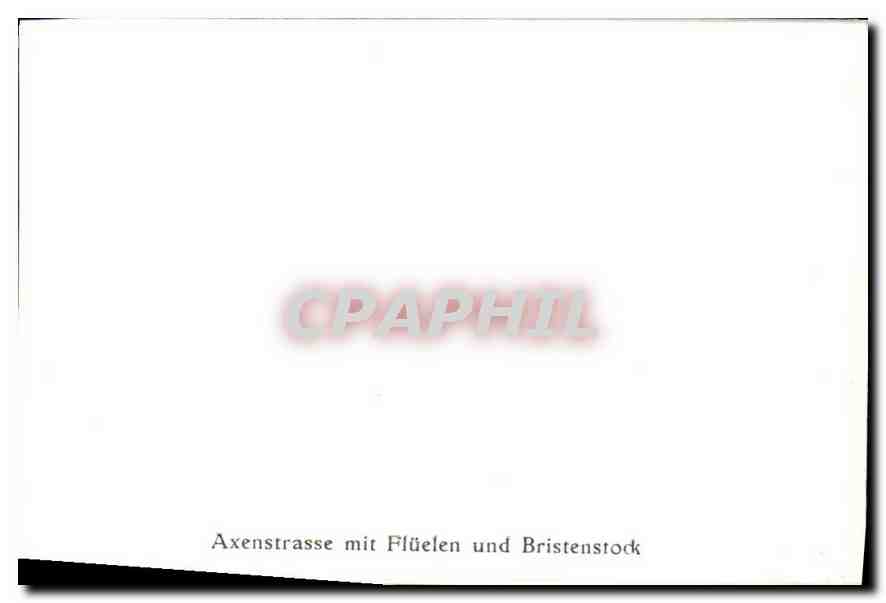 CPM Axenstrasse mit Fluelen und Bristenstock  — Back