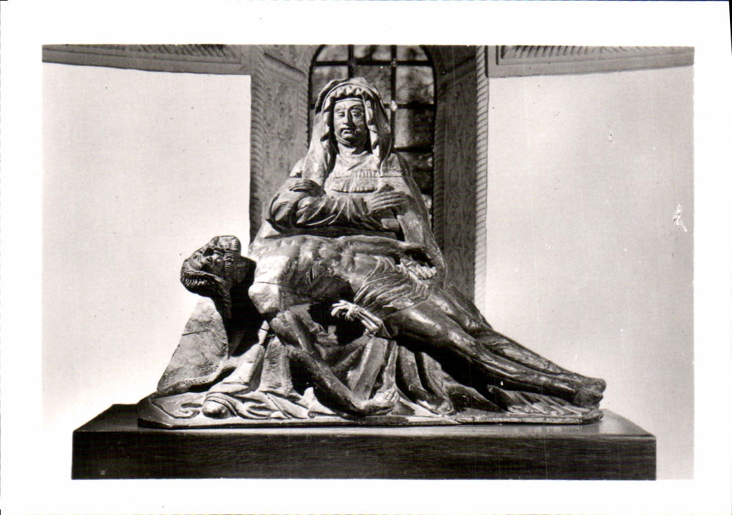 CPM L'Eglise de Germigny des Pres Notre Dame de la Resurrection Bois du XV siecle 