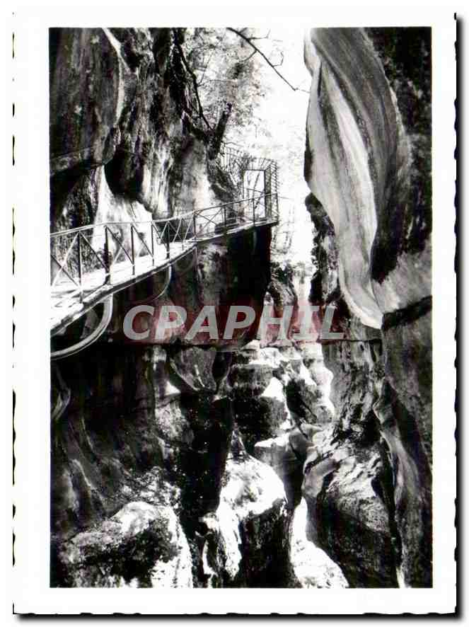 Les Gorges du Fier — La sortie des Gorges — CPAPHIL 1225