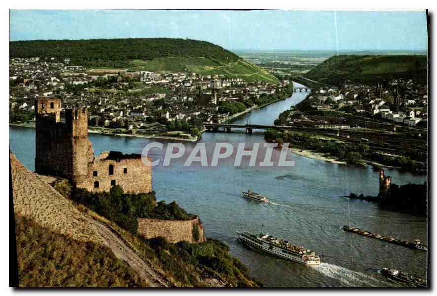 CPM Vue sur le Manoir Ehrenfels et Bingen 