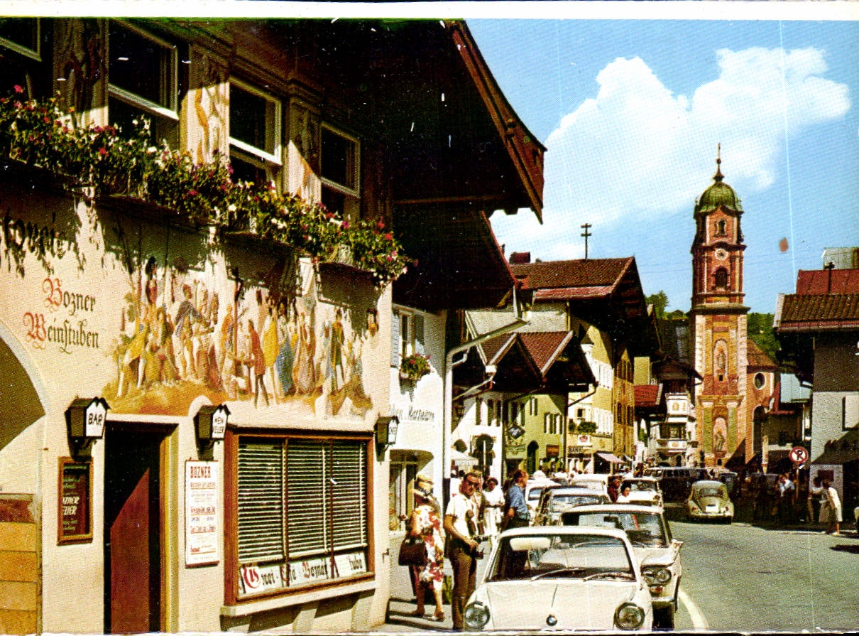 CPM Mittenwald Oberbayern Hohenluftkurort 
