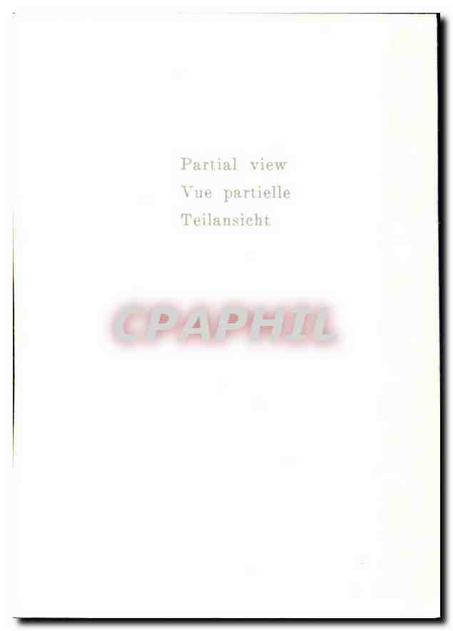 CPM Vue partielle  — Rückseite