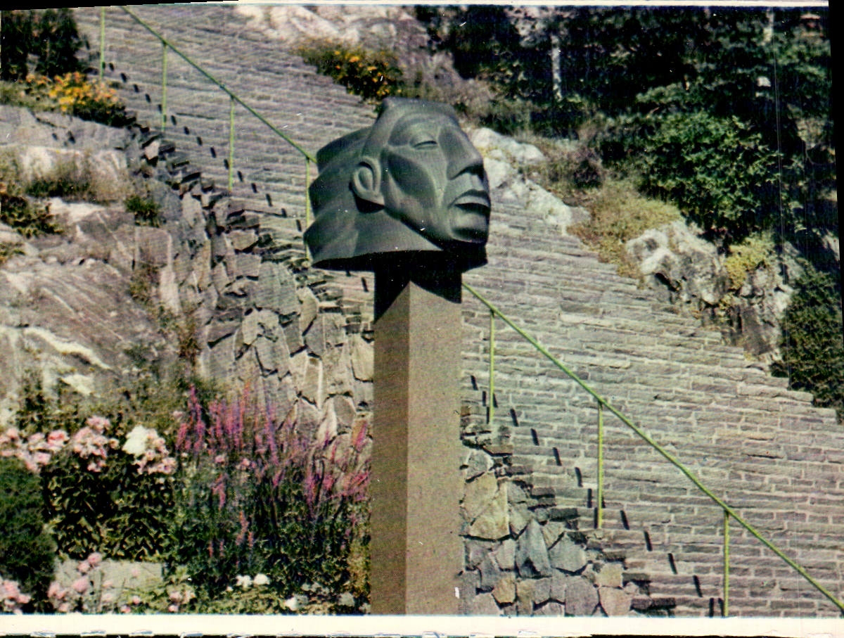 CPM The Indian head for the peace monument in St Paul Minnesota 