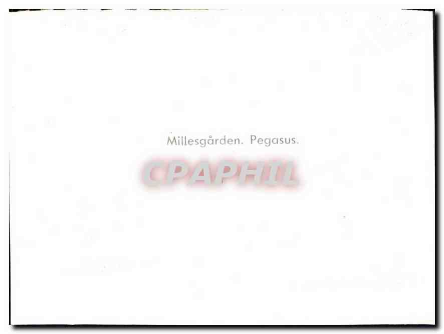 CPM Millesgarden Pegasus  — Back
