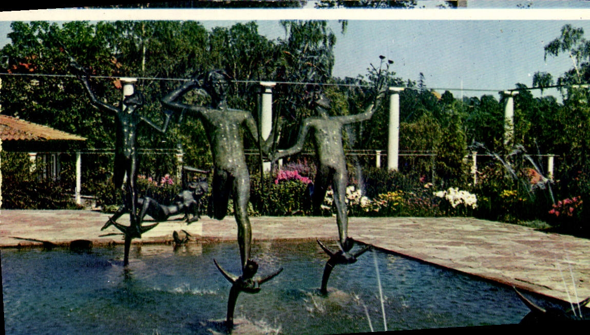CPM The Agonippe fountain on Olga's terrace 