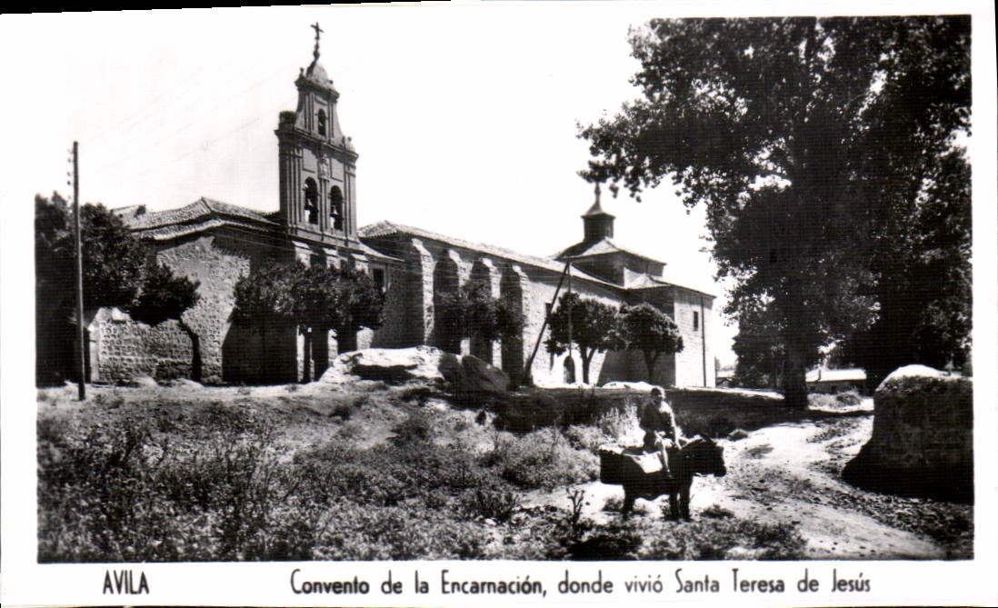 CPM Avila Convento de la Encarnacion donde vivio Santa Teresa de Jesus 