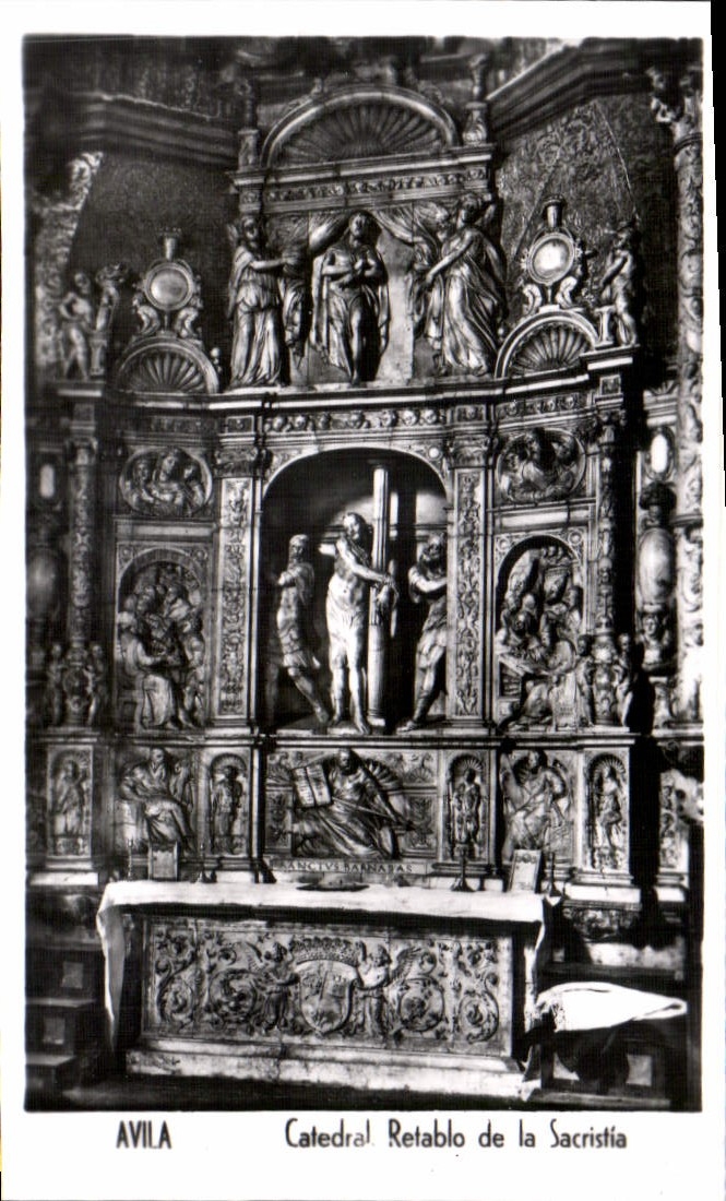 CPM Avila Catedral Retablo de la Sacristia 