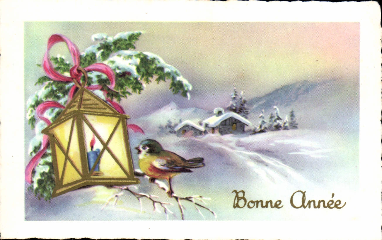 CPM Bonne Annee 