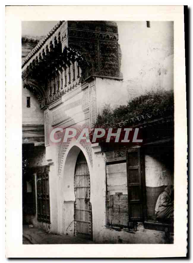 CPM Une des treize portes de la Grande Mosquee Meknes 