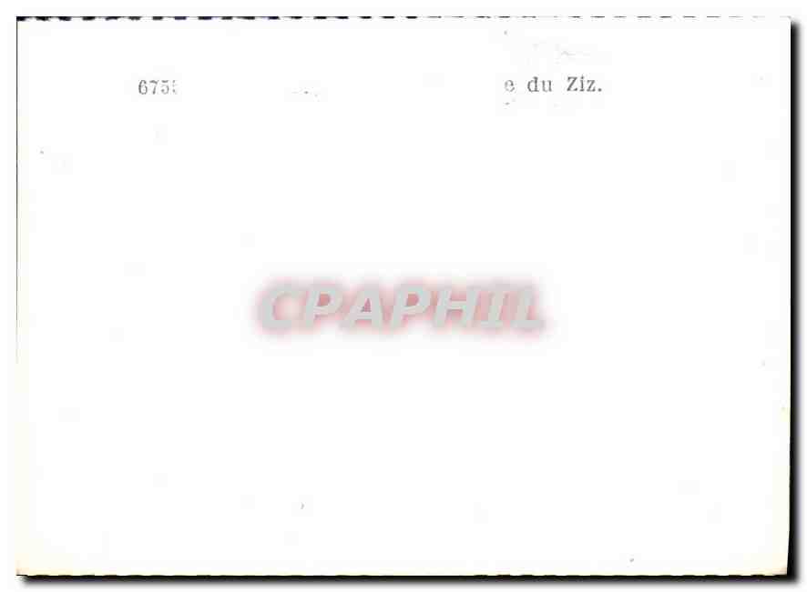 CPM Algerie — Rückseite