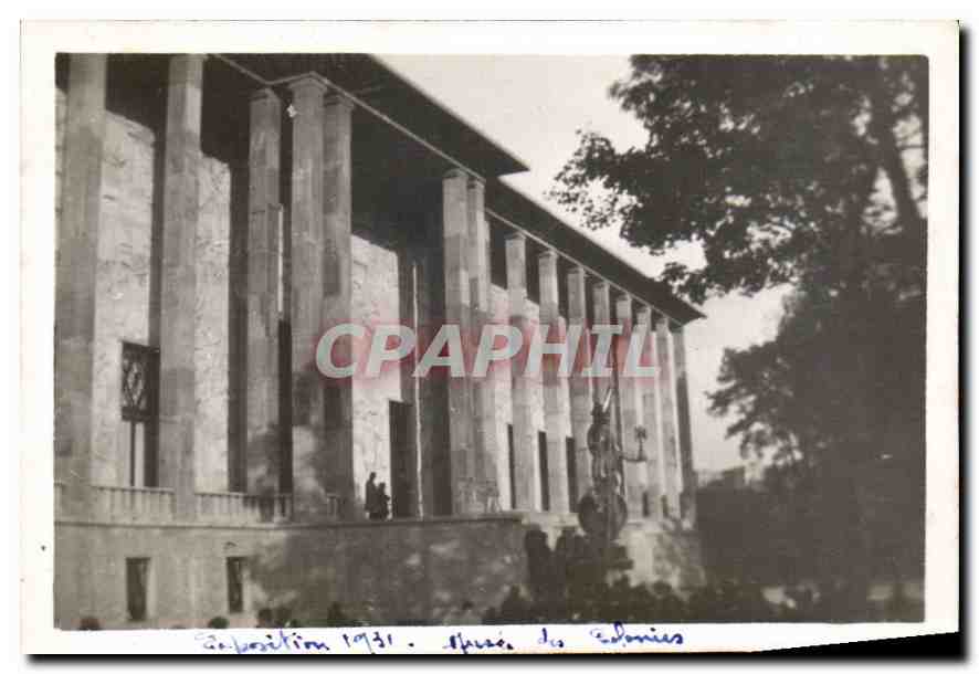 Photo Paris Exposition coloniale 1931 Musee des Colonies