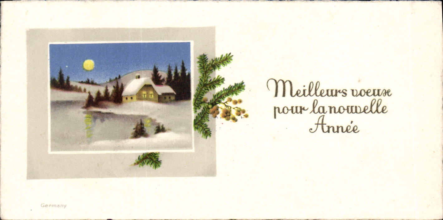 CPM Meilleurs voeux pour la nouvelle Annee 
