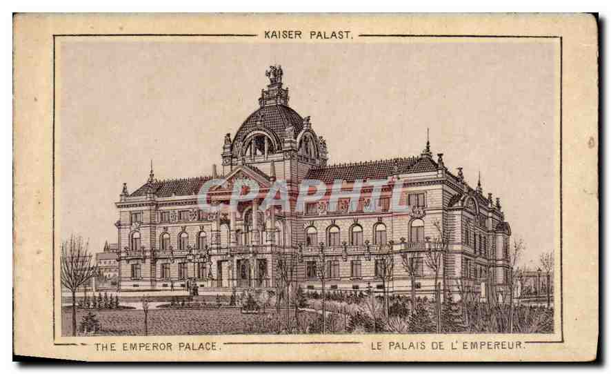CPM Strasbourg  Le Palais de l'Empereur Le Nouveau Gare 
