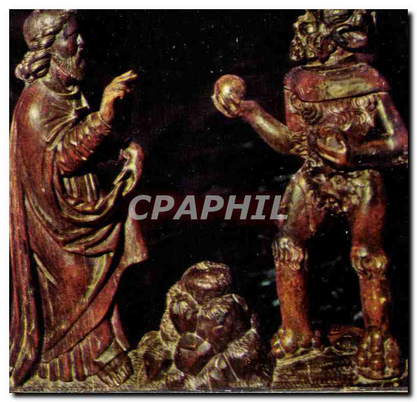 CPM St Bertrand de Comminges   Accoudoir de Stalle La Tentation du Christ 