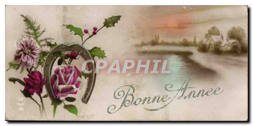 CPA Bonne Annee 