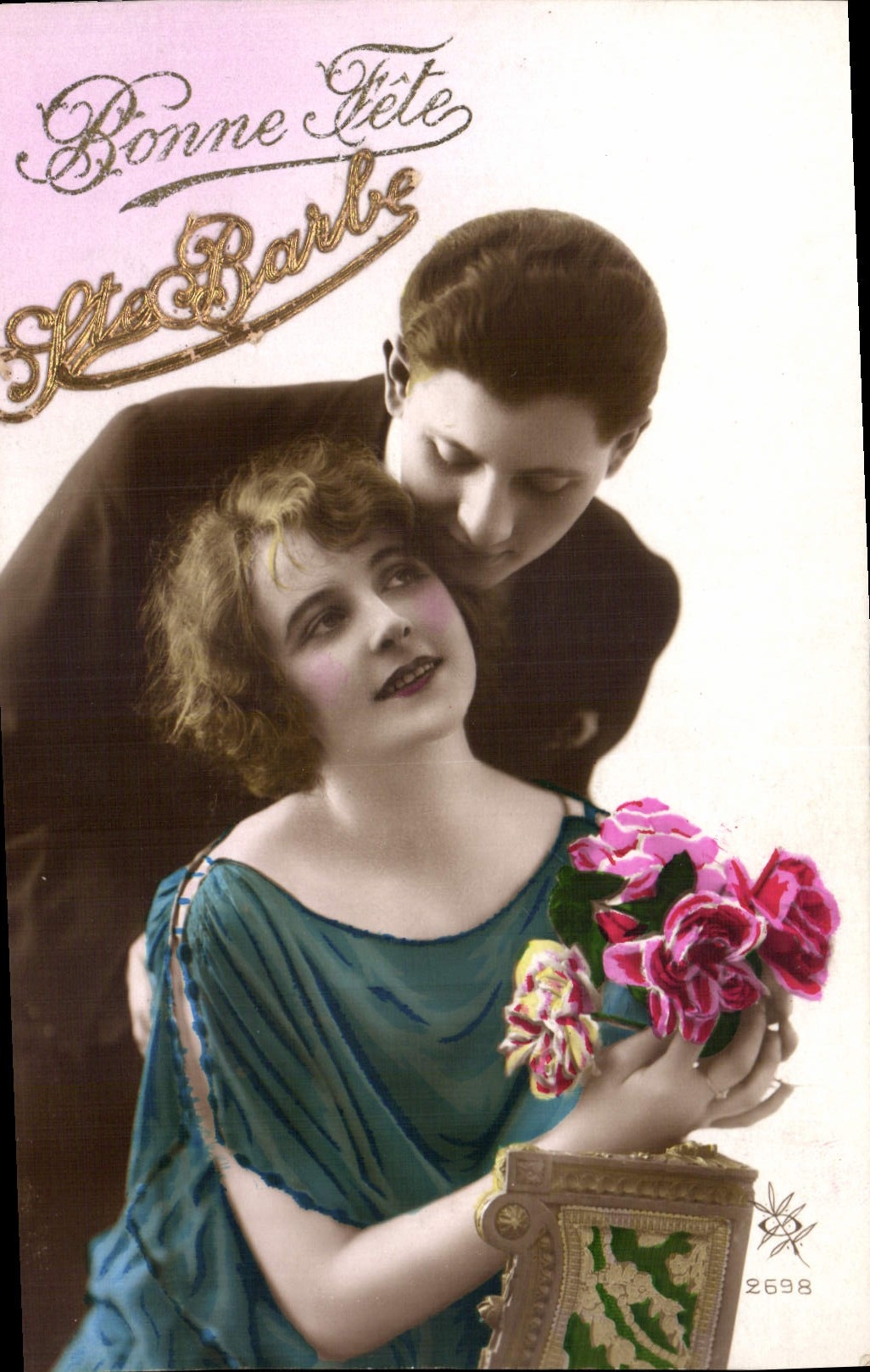 CPA Bonne Fete Femme