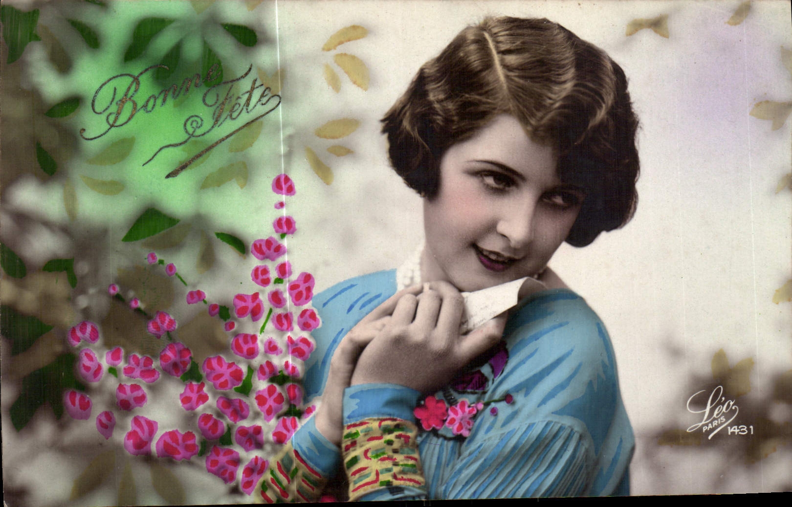 CPA Bonne Fete Femme