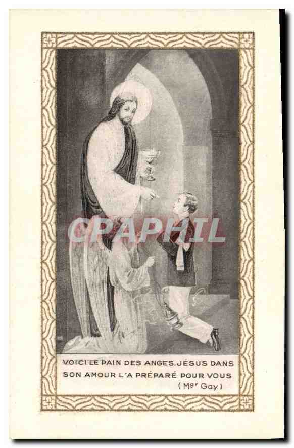 Image pieuse Souvenir de ma Communion Solennelle & Confirmation 