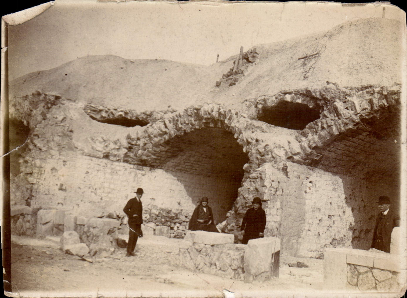 Photo Militaria Fort de la Pompelle 1926