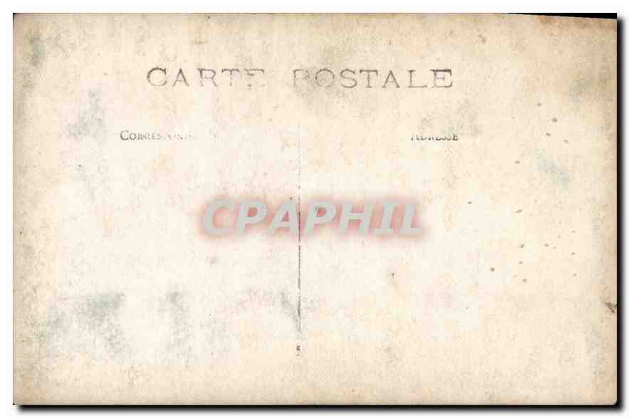 CARTE PHOTO Homme Enfant — Rückseite