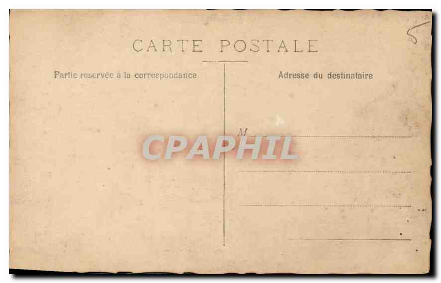CARTE PHOTO Enfant  — Verso