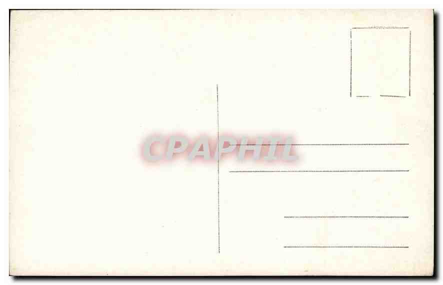 CARTE PHOTO Enfant Communiant — Verso