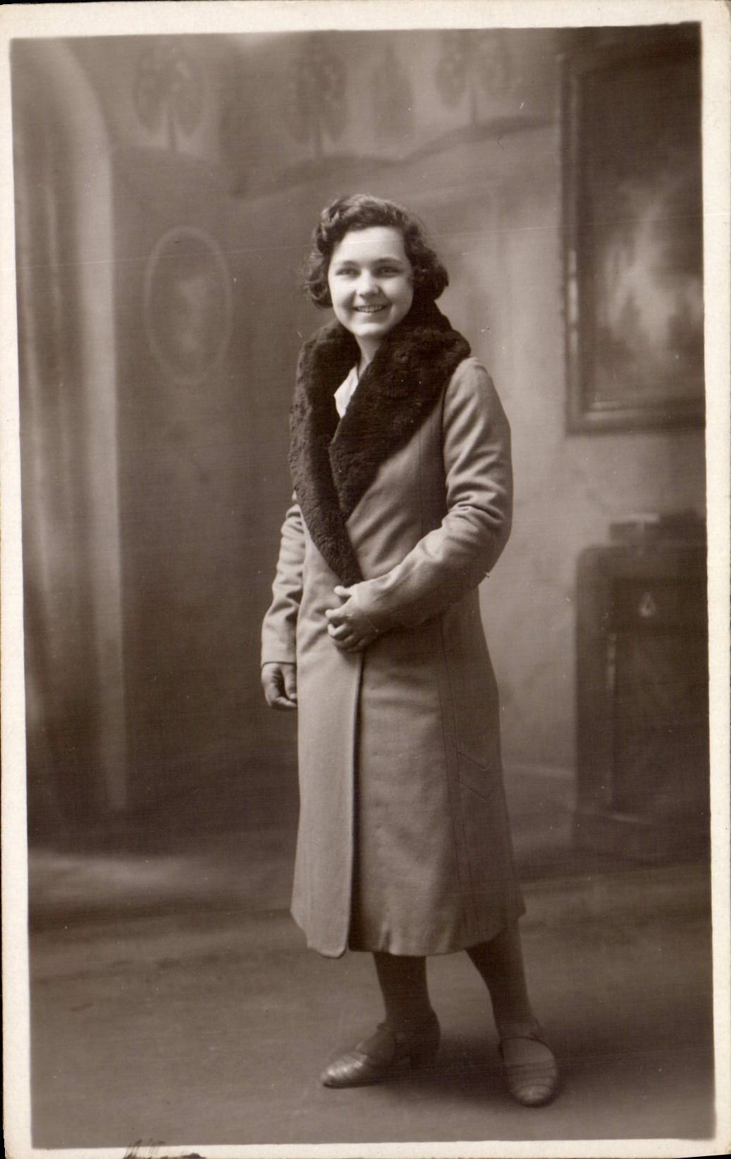 CARTE PHOTO Femme 