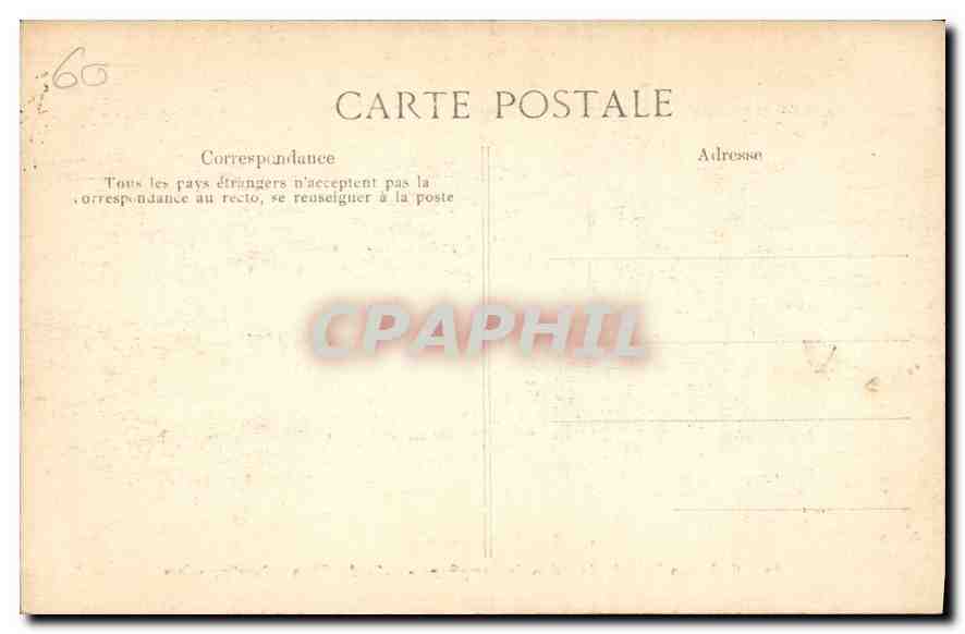 CPA Collection speciale du palais de Compiegne salle des fetes  — Verso