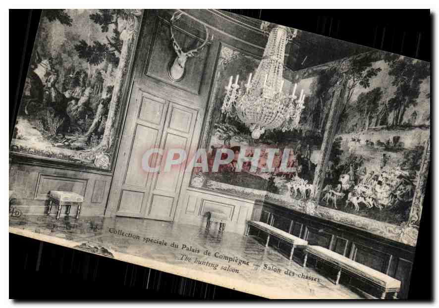 CPA Collection speciale du palais de Compiegne Salon des Chasses 