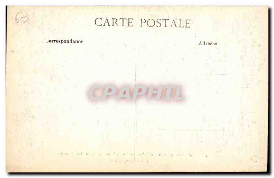 CPA Collection speciale du palais de Compiegne Salon des Chasses  — Back