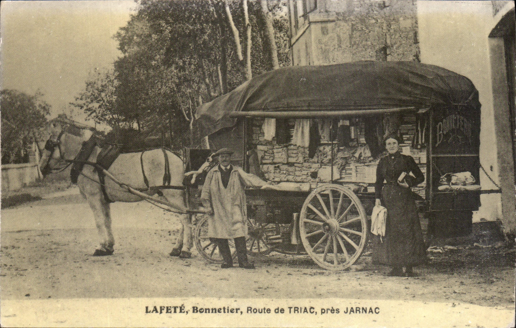 REPRO Lafete Bonnetier route de Triac pres Jarnac 