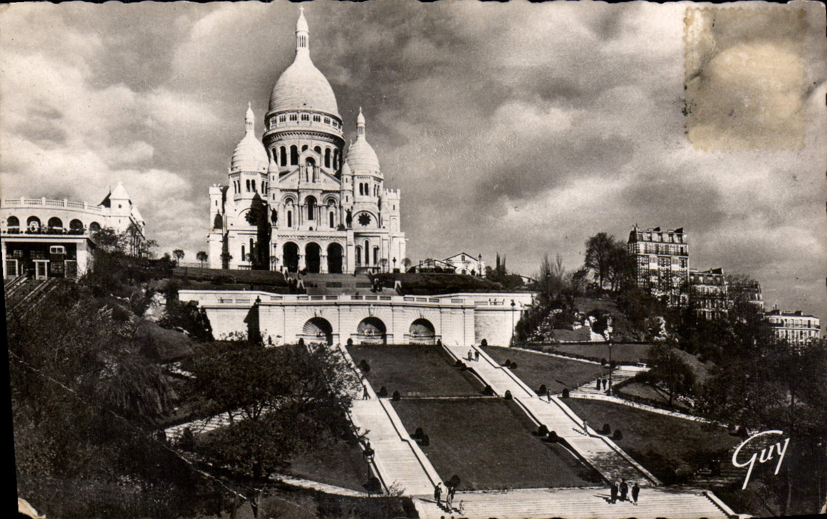 CPA Paris et ses Merveilles Basilique du Sacre Coeur de Montmartre 