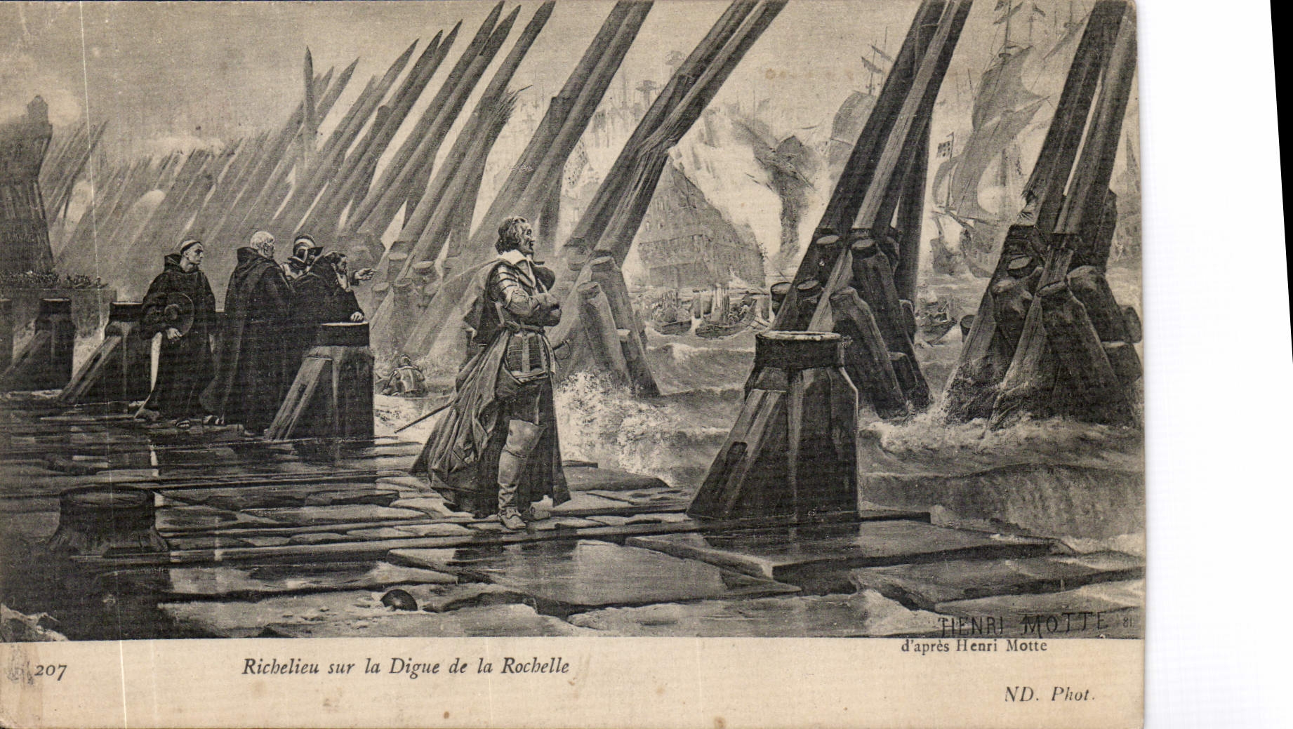 CPA Richelieu sur la Digne de la Rochelle 