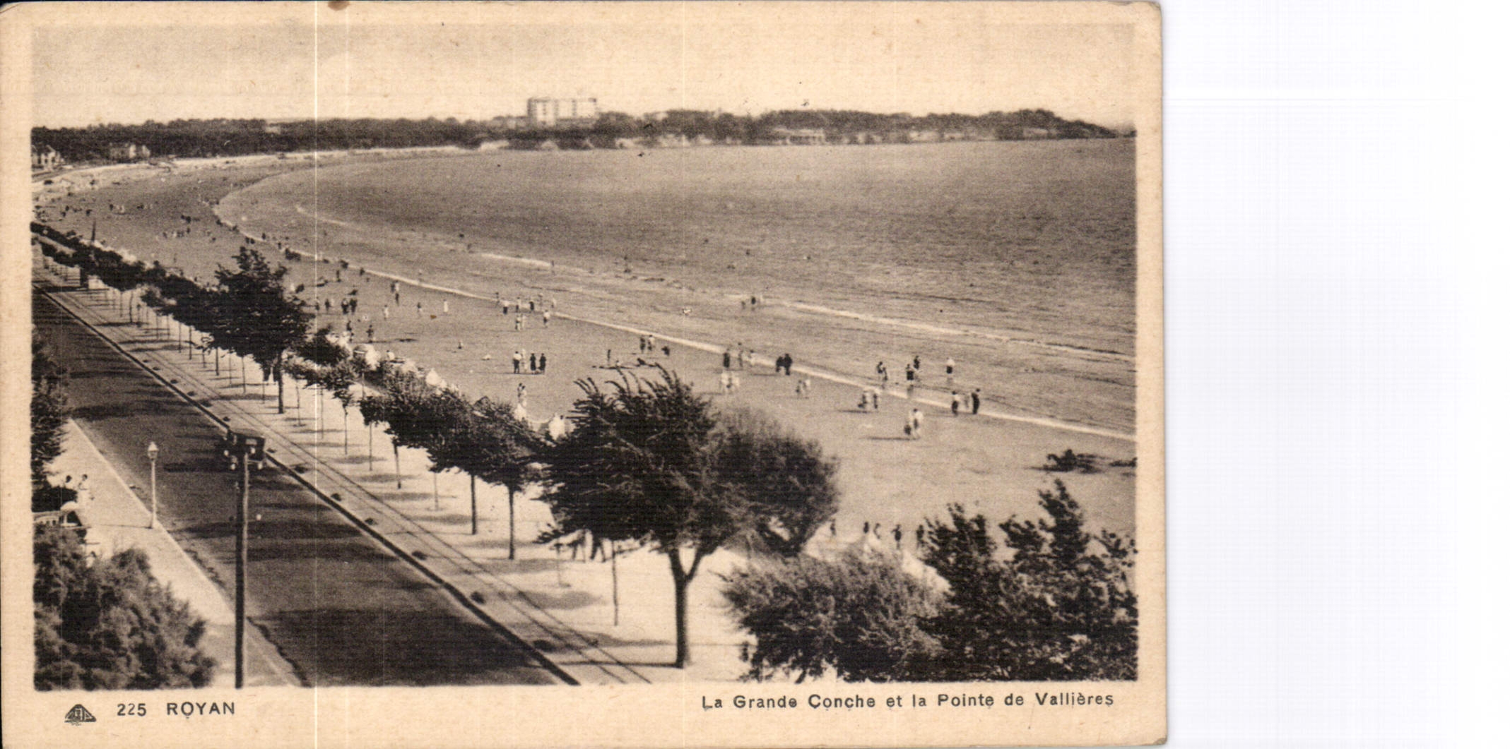 La Grande Conche et la Pointe de Vallières — Royan — n° 225