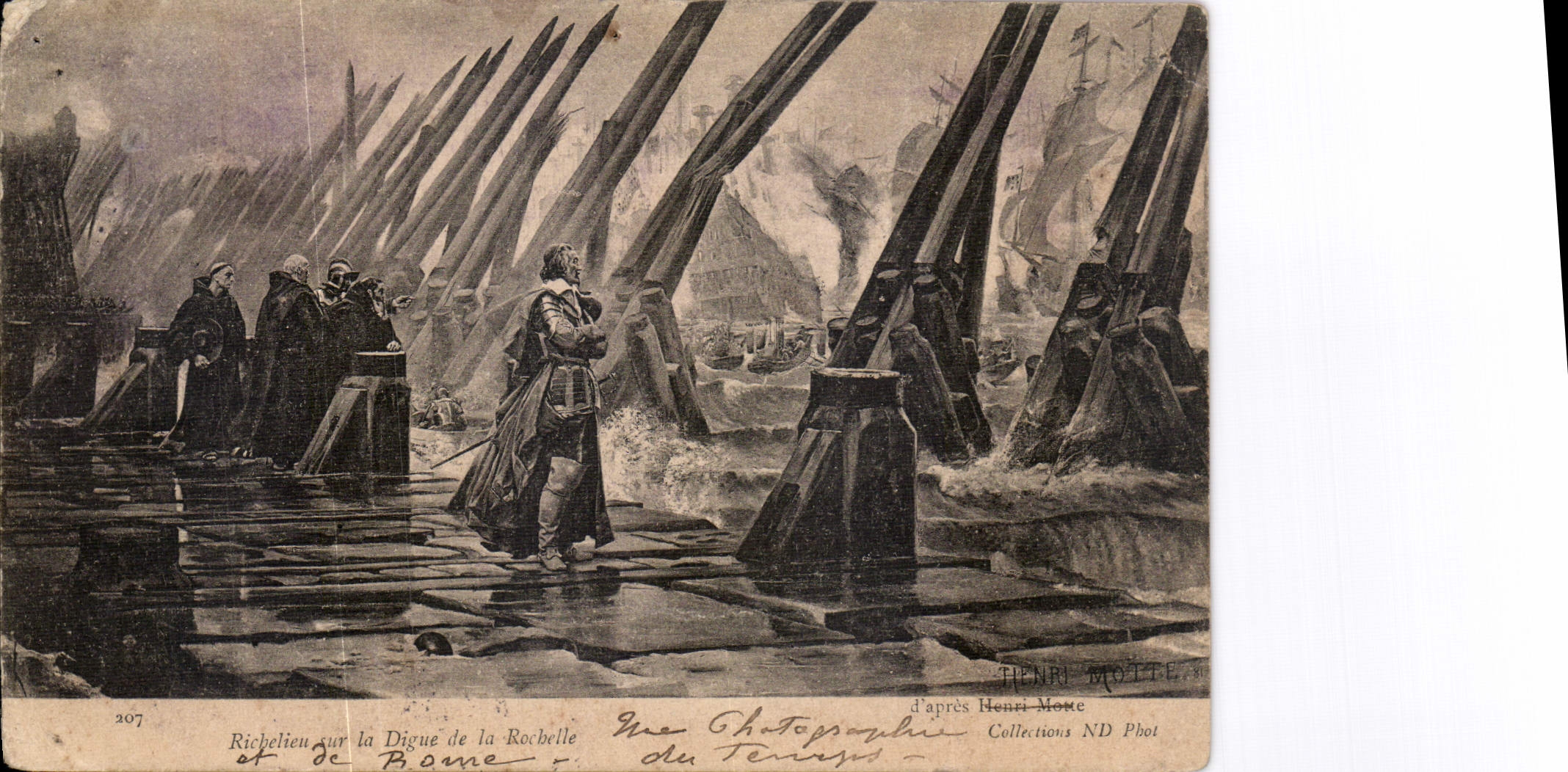CPA Richelieu sur la Digne de la Rochelle 