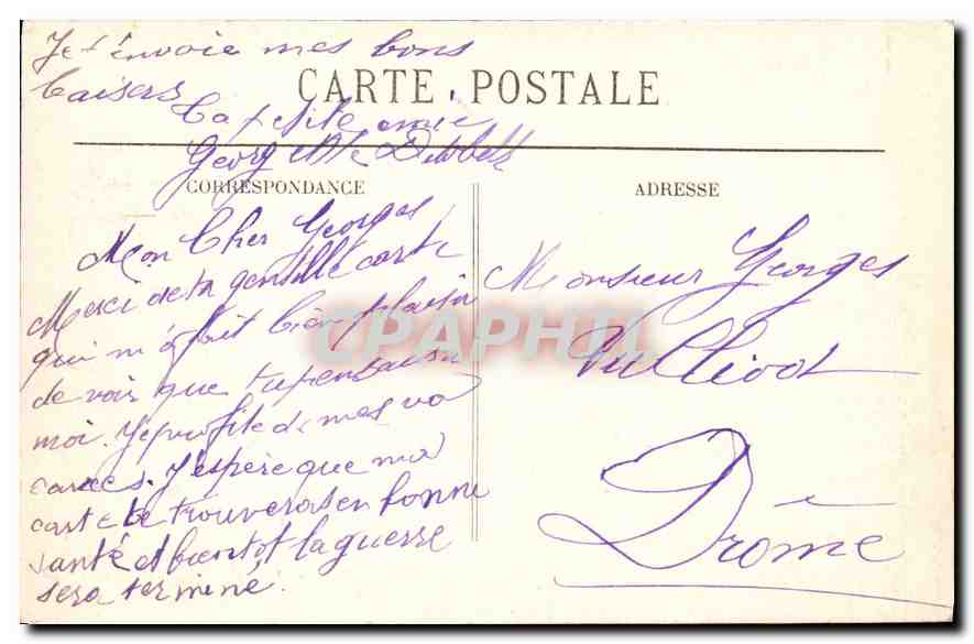 CPA Royan Cote d'Argent vue generale de la grande conche  — Back
