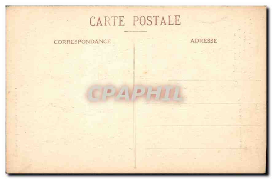 CPA La Rochelle la grande horloge  — Verso