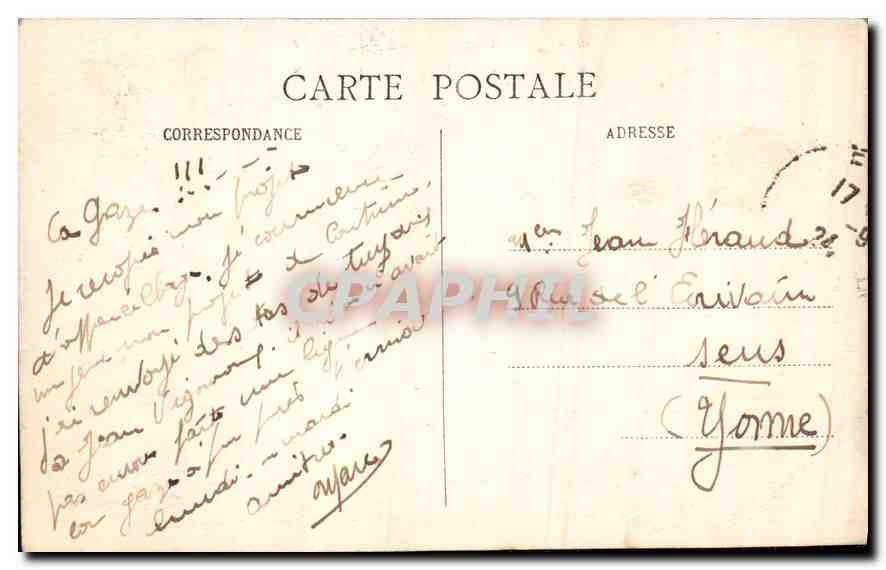 CPA Saintes Arenes gallo romaine Ier et IIe siecles monument historique  — Back