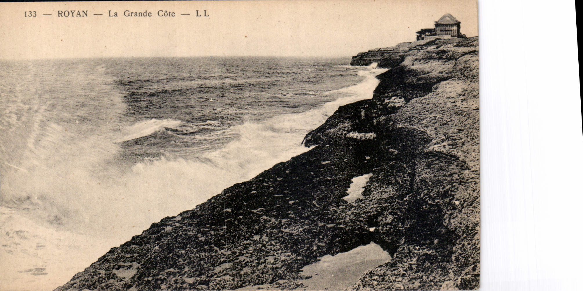 CPA Royan la grande cote 