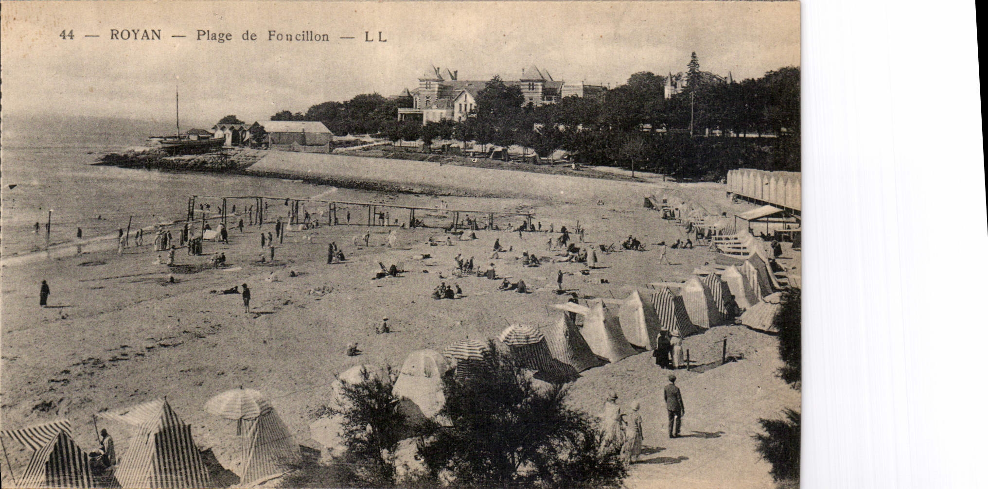 CPA Royan plage de Foncillon 