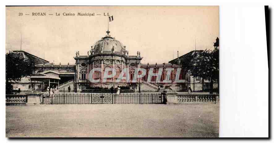 CPA Royan le Casino municipal 