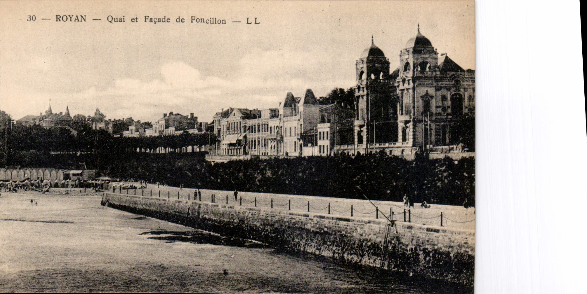 Royan — Quai et Façade de Foncillon — LL