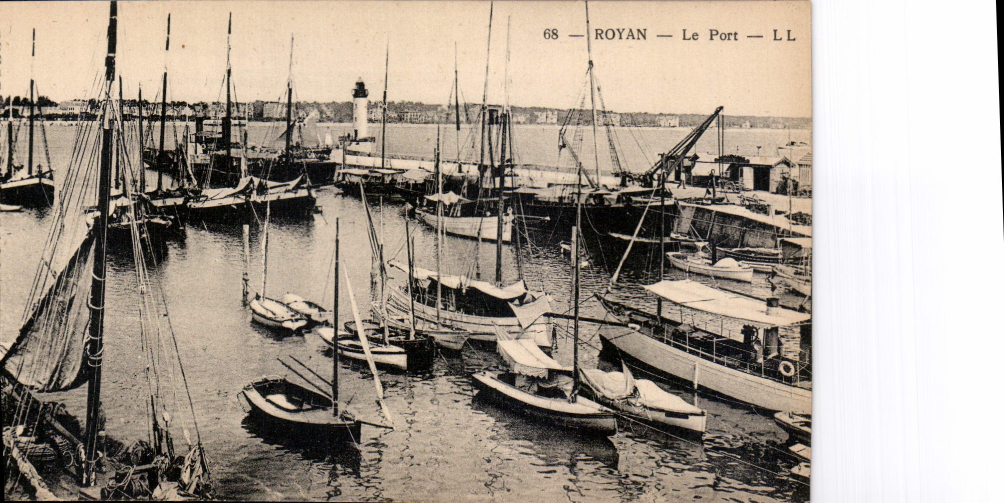 CPA Royan le port Bateaux de peche