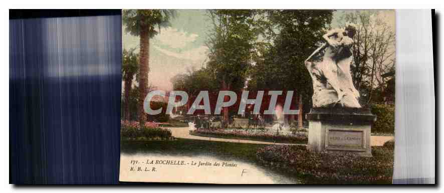 La Rochelle - Le Jardin des Plantes — éditeur H. L. R.