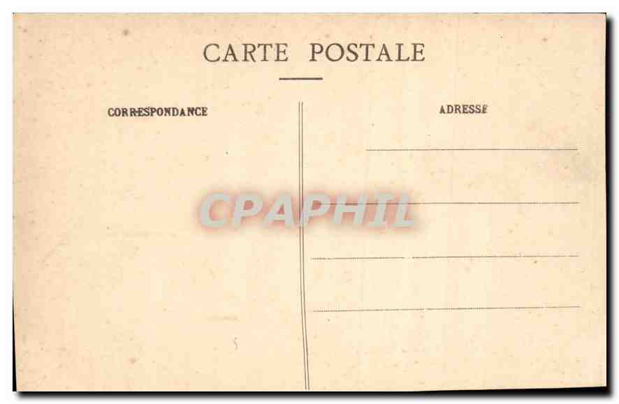 La Rochelle - Le Jardin des Plantes — éditeur H. L. R. — Verso